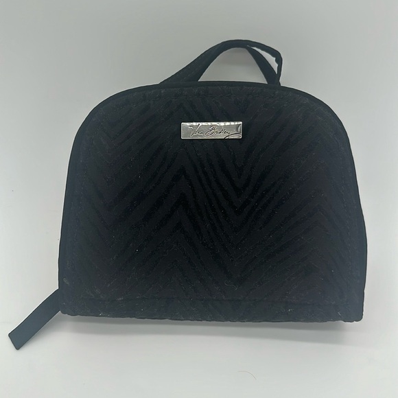 Vera Bradley Handbags - Vera Bradley Travel Jewelry Organizer - Classic Black with Zebra Velvet